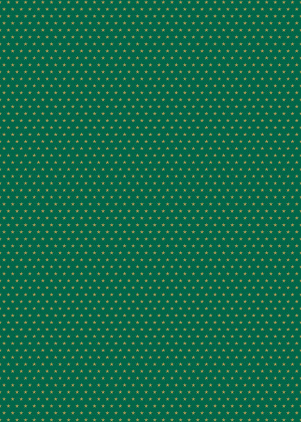 Tissue Paper (4 Sheets)-  Green Stars