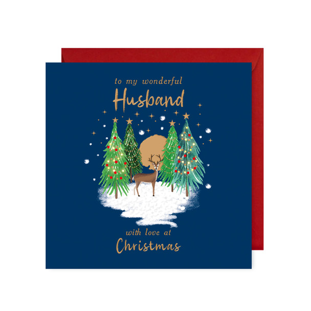 Wonderful Husband Trees & Reindeer