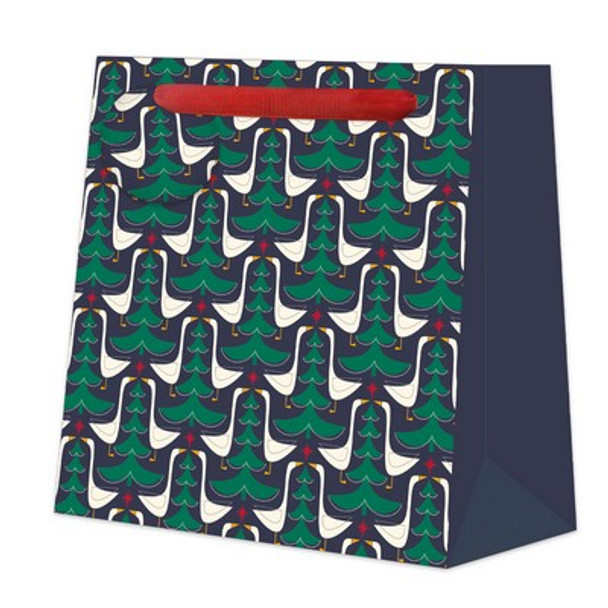 Gift Bag Large - KR Christmas Geese (W32xH32xD8cm)