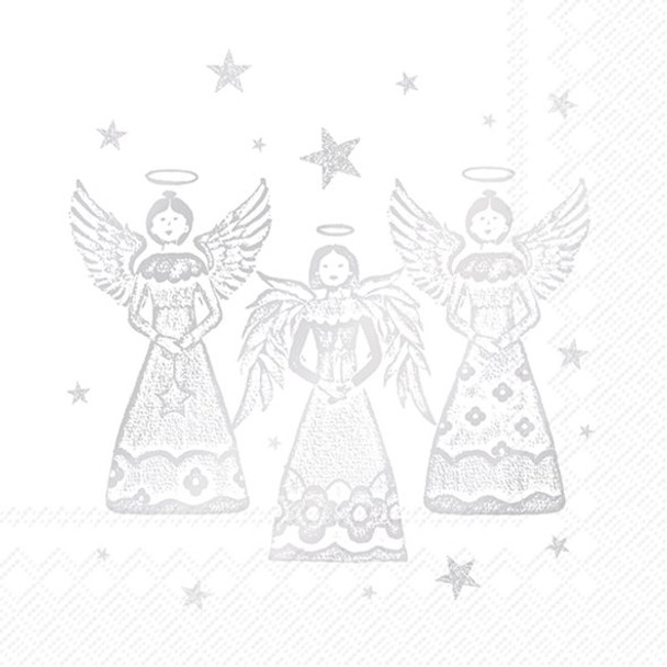 Bright Angels White Silver