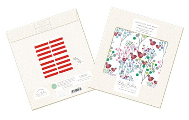 Eco Wrap Pack & Tags - Robins & Trees