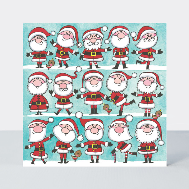 Jigsaw Card - Santa