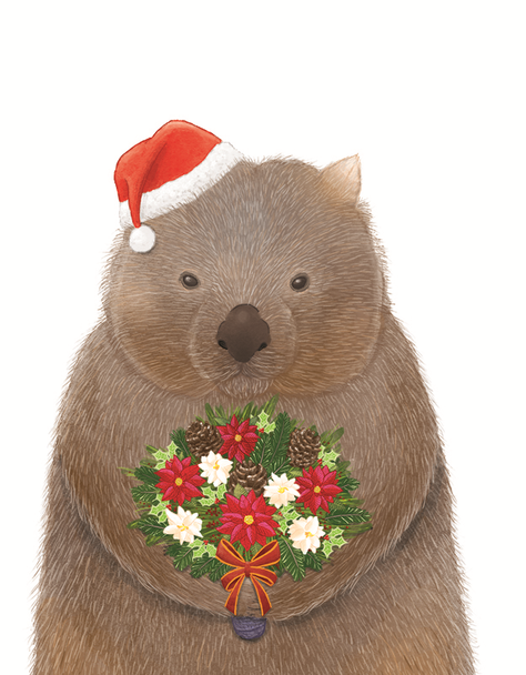 Wombat Christmas Bouquet