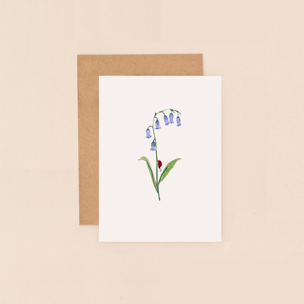 Small Card- Bluebells