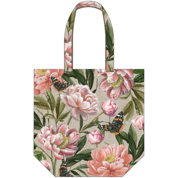 Tote Cotton- Butterfly W420xH400 (INC. HANDLES 700mm)xD140mm