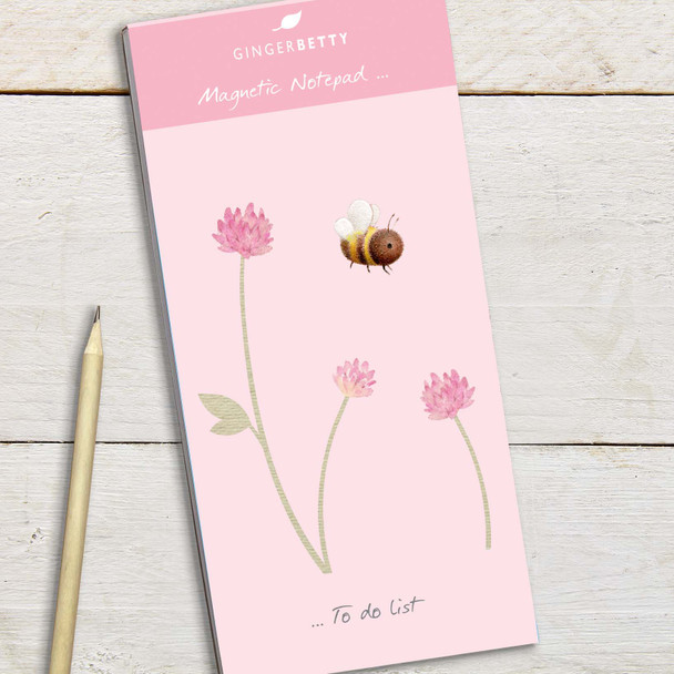 Magnetic Notepad - Bee To Do List (100mmx210mm)