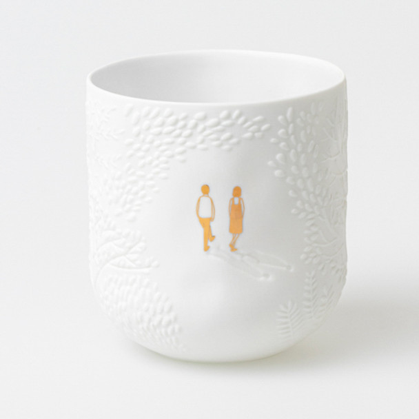 Votive - Picture Story Walk in Park (H10.5- Ø9cm) 