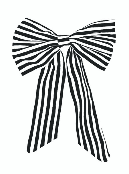 HB- Stripe Bow (100 x 135mm)