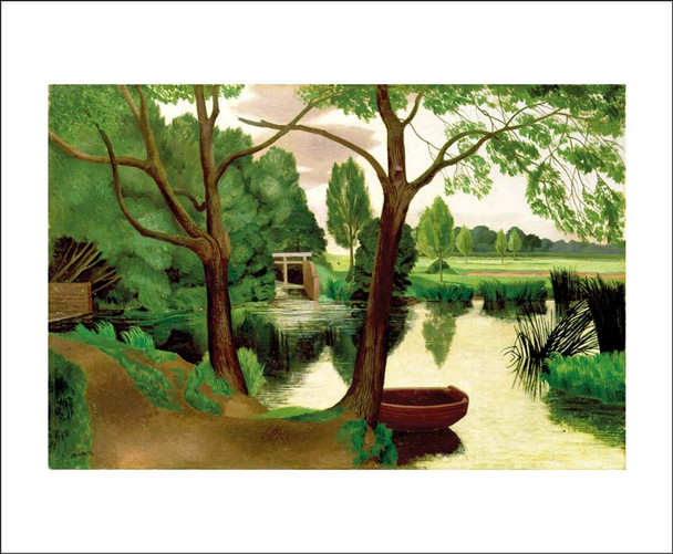 John Nash - Mill Pond Evening, c.1933