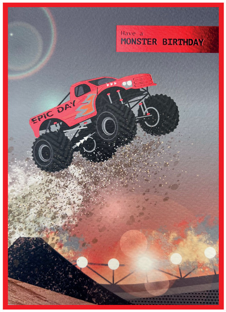 HB-Monster Birthday Truck