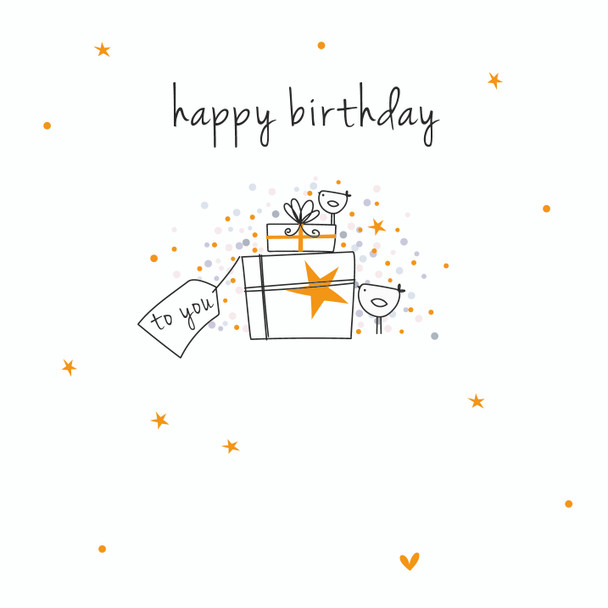 HB- Birds & Presents (unbagged)