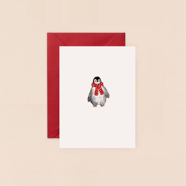 Small Card- Penguin (120x90mm)
