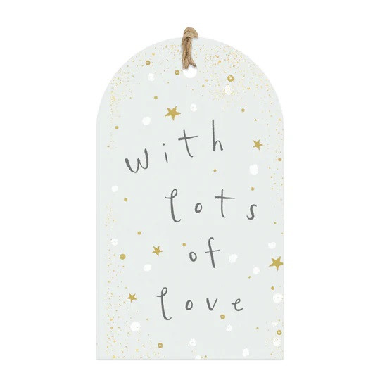 Christmas Gift Tag Pk6 - With Love