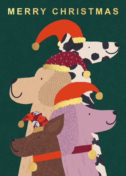 Merry Christmas Dogs