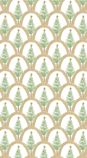 Guest Towel- Deco Christmas Gold Pkt15