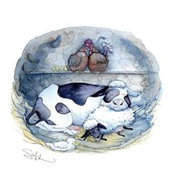 Bedtime In The Barn
