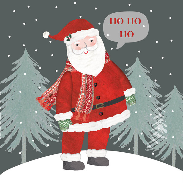 Santa in Grey
