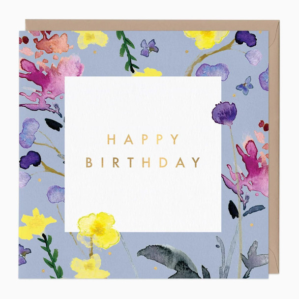 HB- All-Over Blue Poppy & Thyme (unbagged)