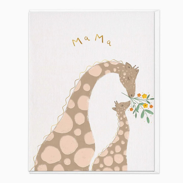 Portrait NB- Giraffe Mama (unbagged, 170 x 138mm)