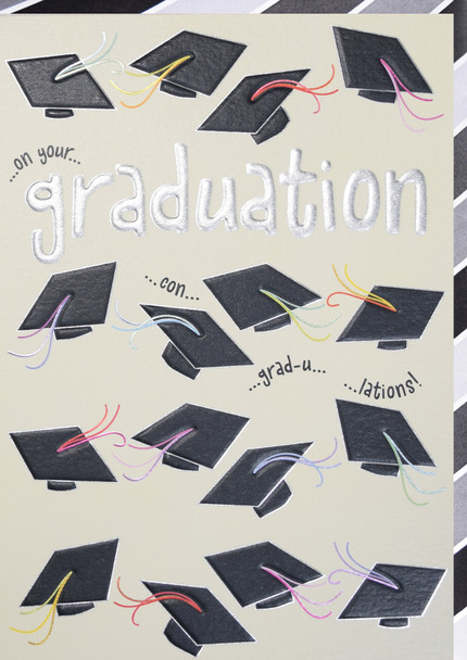 GRAD- On Your Graduation (Foil, Embossed)