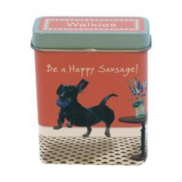 Treat Tin -Happy Sausage (9x7.5x3cm)