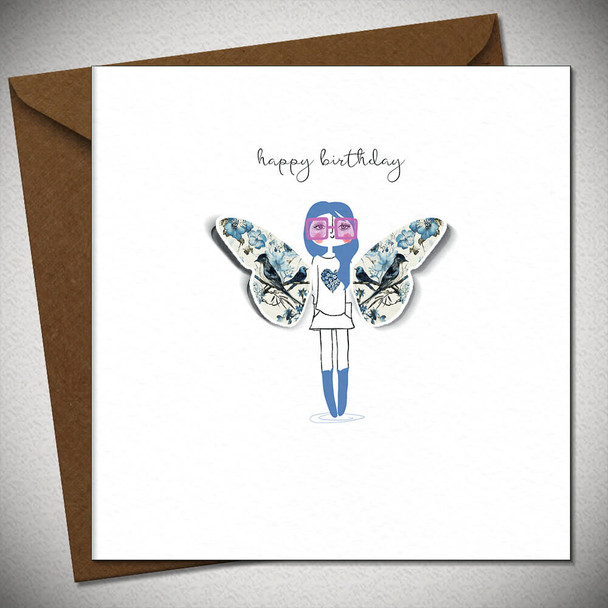 Painted Ladies HB- Happy Birthday