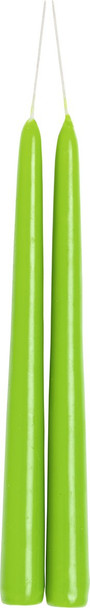 Taper Candles - Grass Green- Ø2.2 xH24cm-6hr (Box12)
