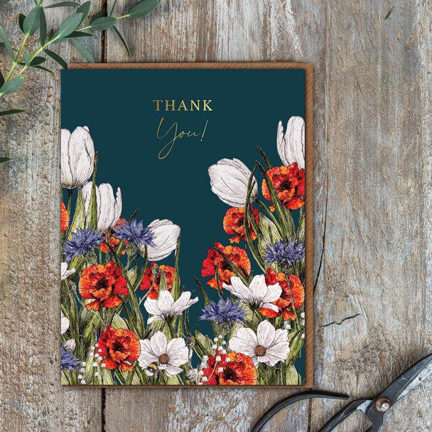 Foiled TY- Thank You (unbagged108x140mm) (TOC RW10)