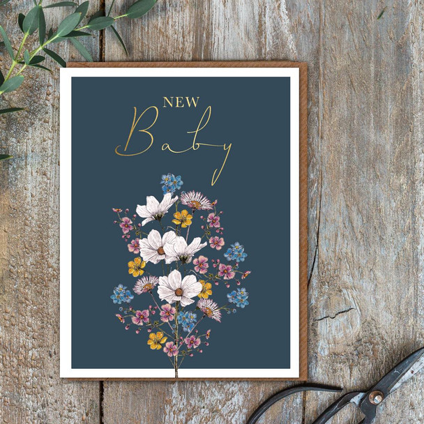 Foiled NB- New Baby (unbagged108x140mm)