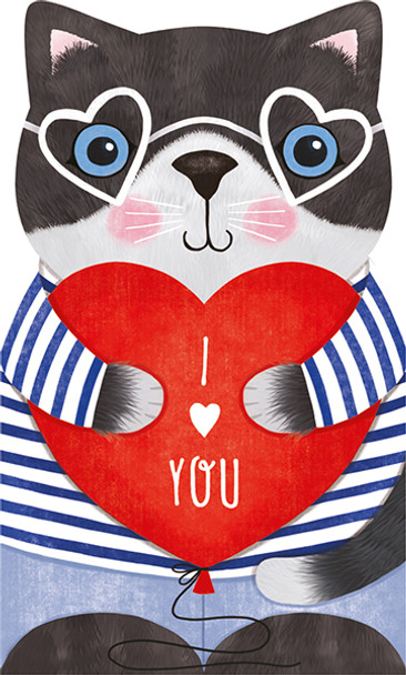Val- I Love You Cat (92x153mm)
