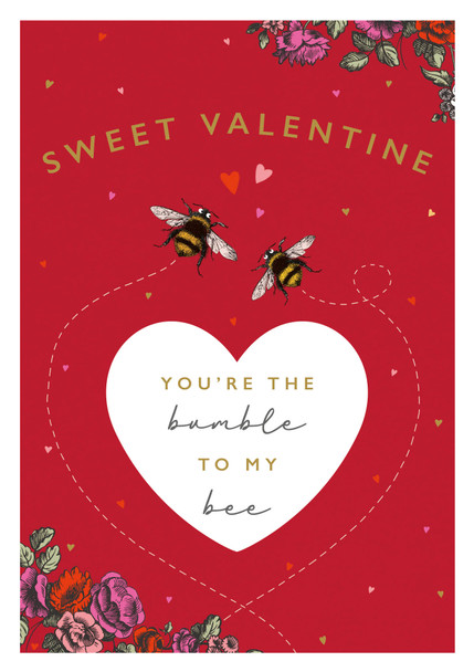 Valentine- Sweet Valentine Bee