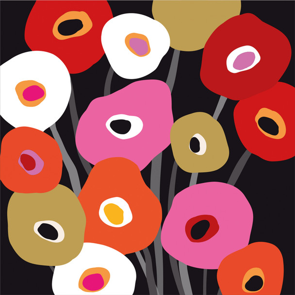 Dominique Vari - Bloom on Black