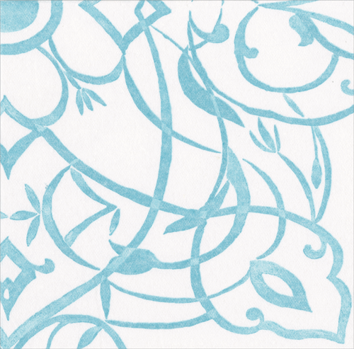 Paper Linen - Algarve Aqua (CAL 17461LIN)