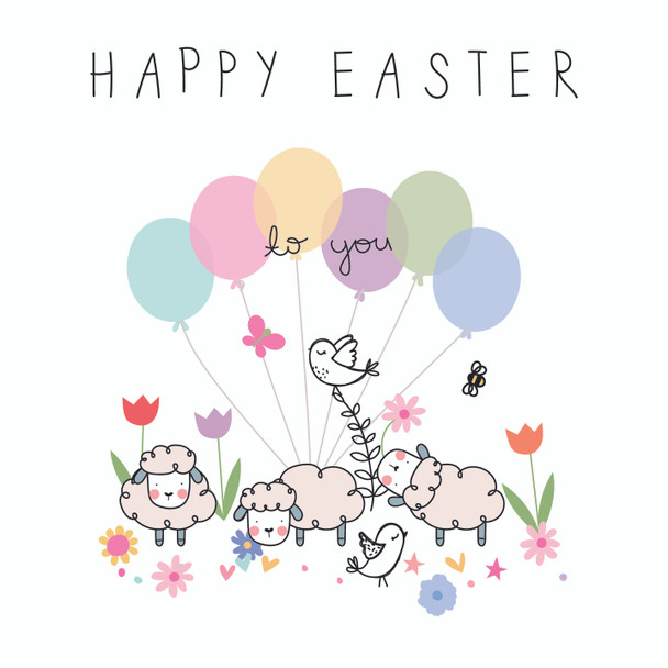 Easter- Lambs (unbagged)