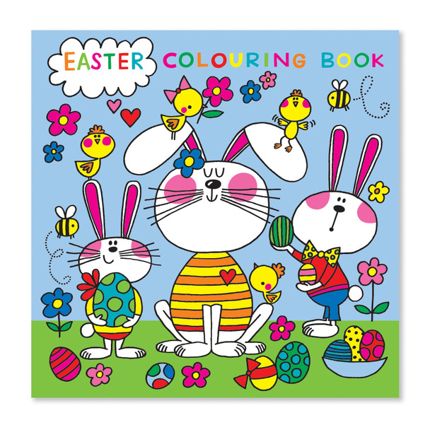 Colouring Book Square - Easter