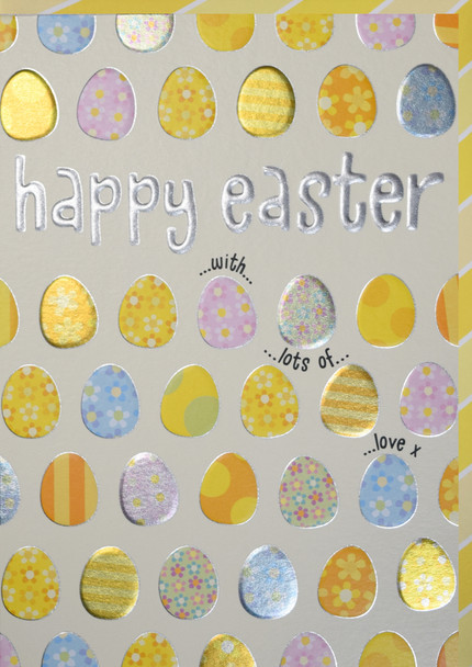 Easter-  Easter Eggs (Foil, Embossed)