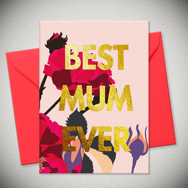 Mother's Day- Best Mum Ever (M26BEX MBL04)