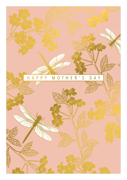 Mother's Day- Pink Dragonflies