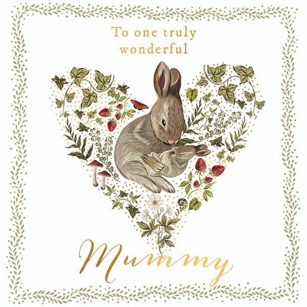 Mother's Day- Rabbits Strawberries