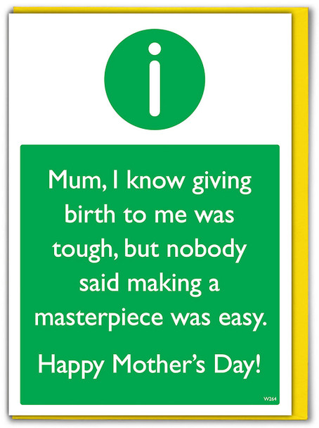 Mother's Day- Masterpiece Mum