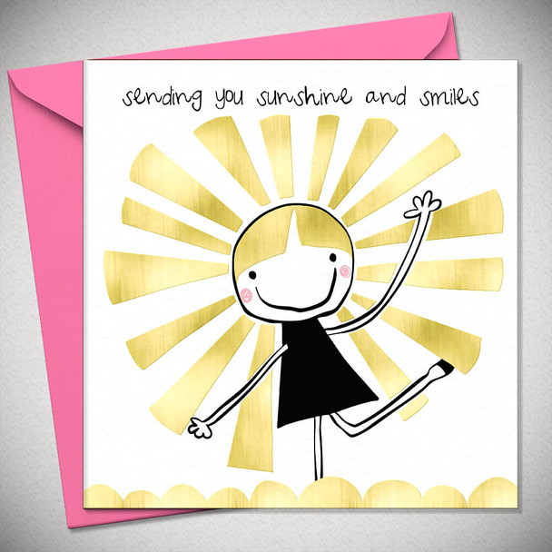 TOY- Sending Sunshine & Smiles (Gold Foil)