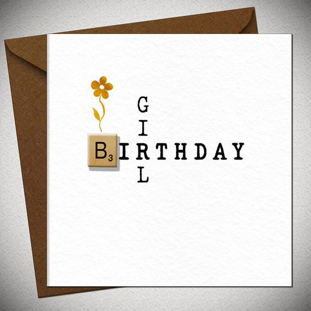 HB- Birthday Girl (Handfinished w Tile)