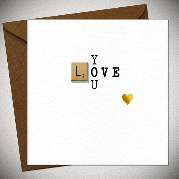 Love You (Handfinished w Tile)