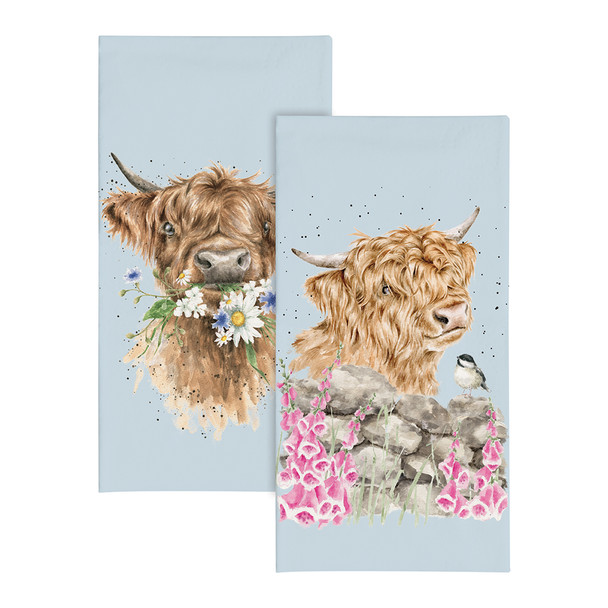 Pocket Tissue - Highland Cow Daisy Coo