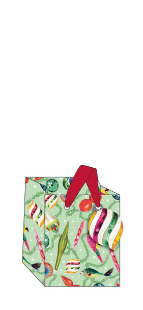 Bag Small SQ - Kitchmas Baubles115x140x115mm (X26ART GBX250)