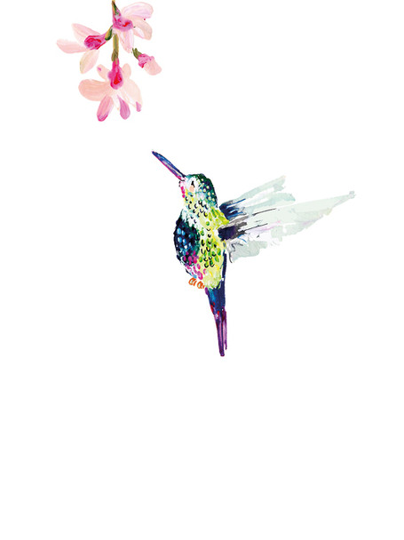 Small Card- Hummingbird