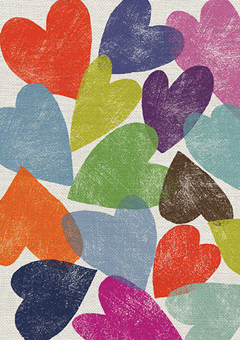 Jenny Frean - Printed Hearts