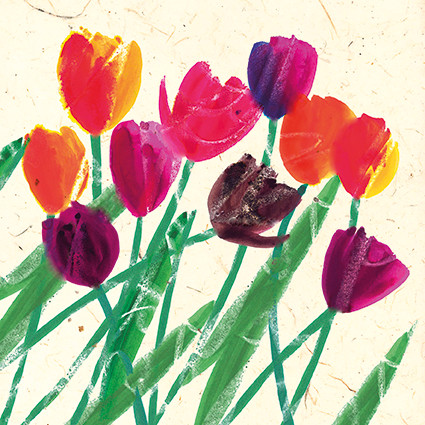 Jenny Frean - Inky Tulips