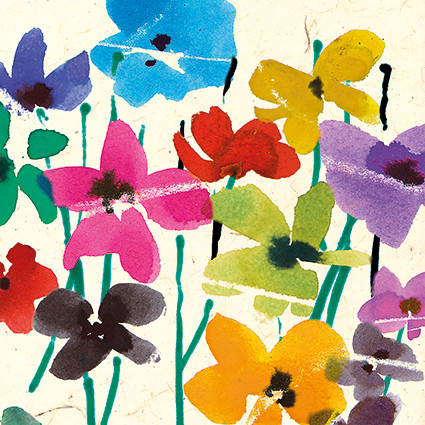 Jenny Frean - Inky Flowers