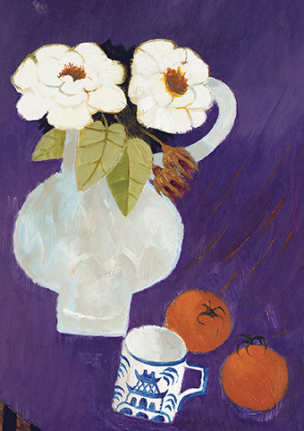 Royal Academy- M. Fedden Purple Table
